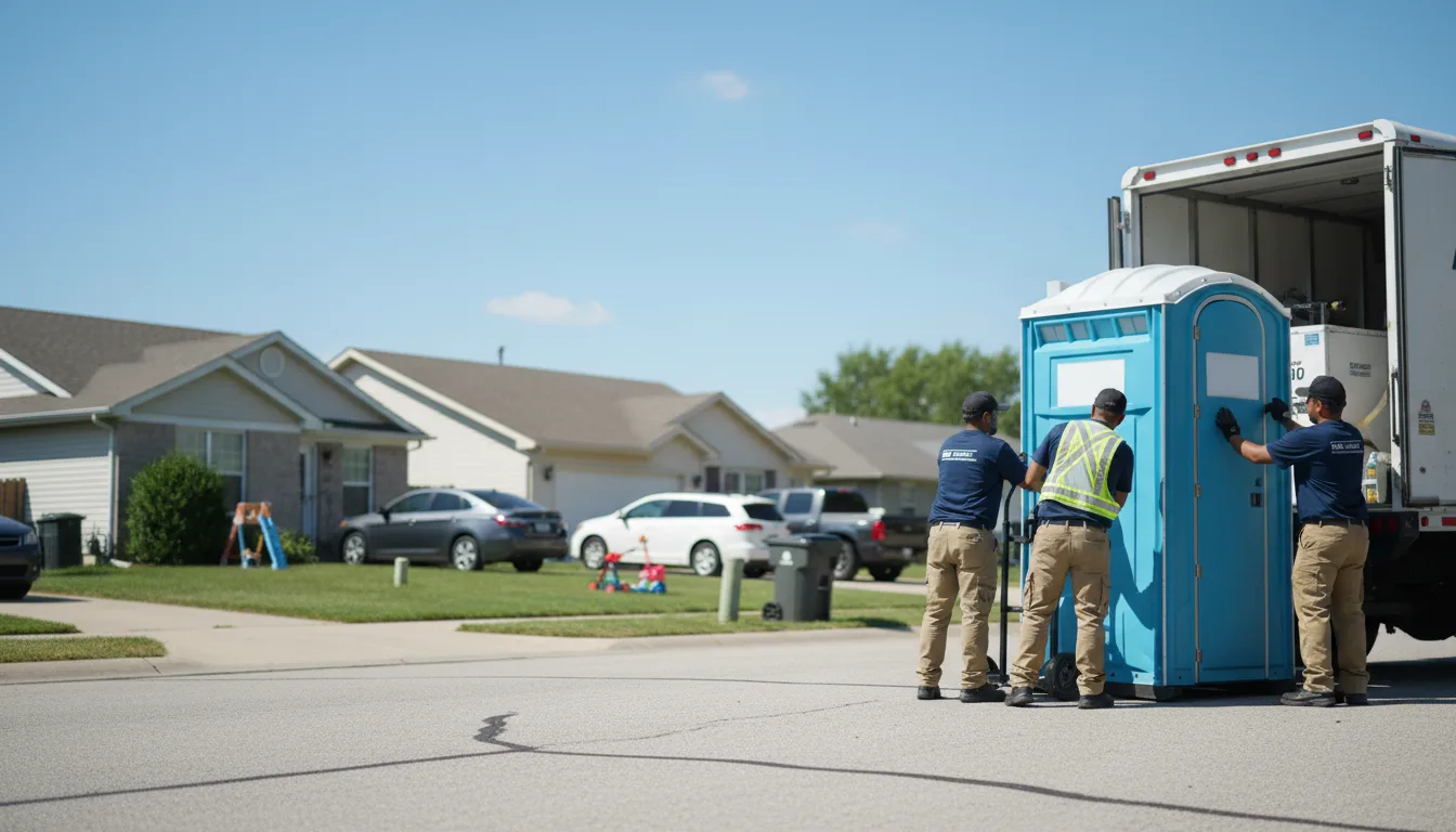Standard Porta Potty Rentals in Bluff City, KS near me